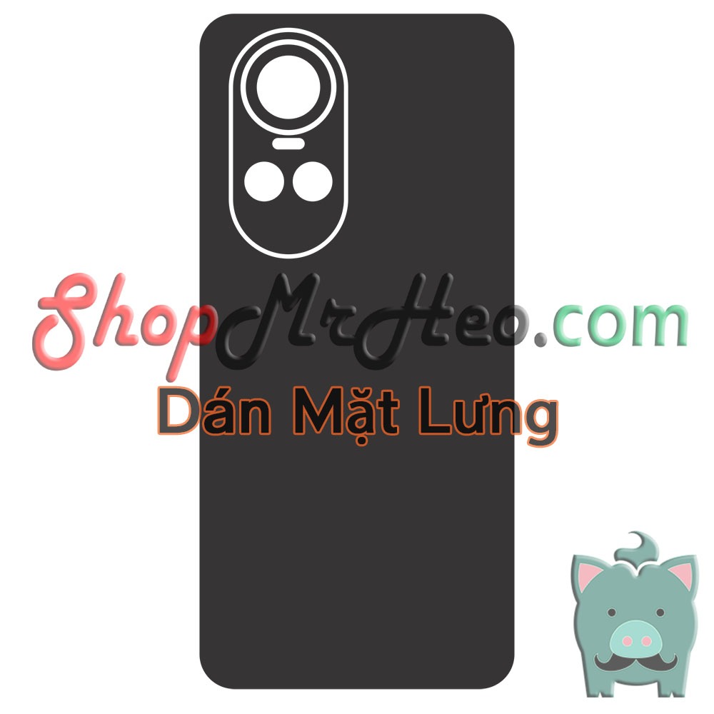 Dán Dẻo PPF Full Sau Lưng Viền Oppo Reno10 - Reno 10 - Reno10 Pro  - PPF 4 Lớp Dễ Dán