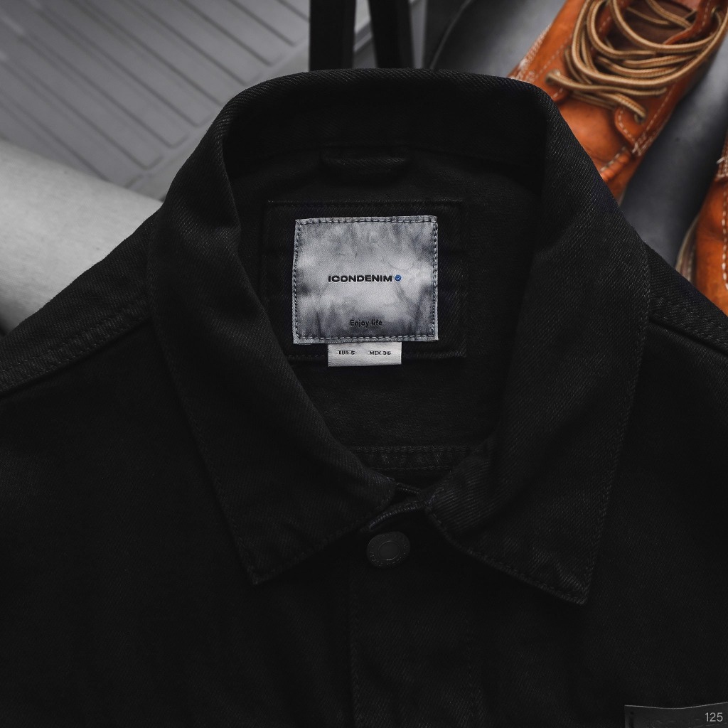 Áo Khoác Jeans ICDN Basic chất liệu denim cao cấp - AKID0125