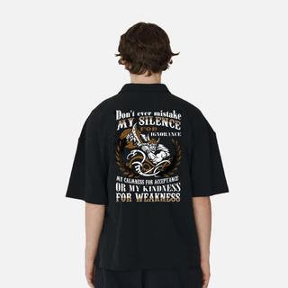 Áo Polo Nam NAP Brand Vải Cá Sấu Cotton In Hình Don't Ever Mistake Phong Cách Trẻ Form Rộng Mã P157