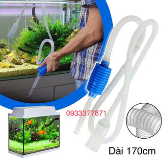 Bơm Tay Thay Nước Hút Phân Hồ Cá loại Tốt (Hàng Công Ty)