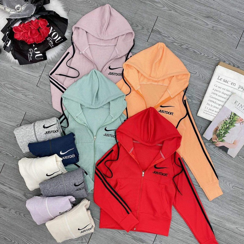 ÁO KHOÁC THUN GÂN NHIỀU MẪU MÃ FREESIZE