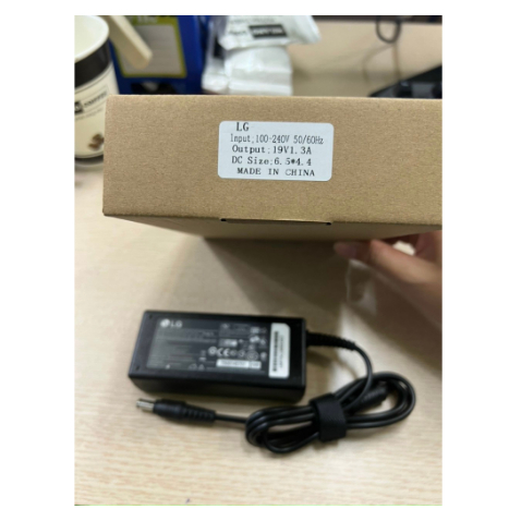 Adapter nguồn màn hình LG 19V 1.3A / 2.1A chính hãng, Nguồn LG xịn