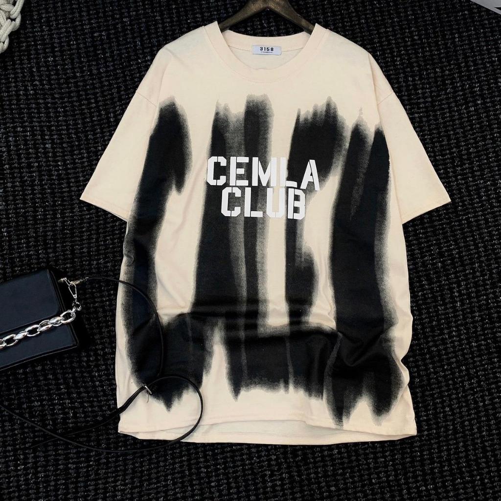 Áo thun cotton khô 3158 - Loang Cemla