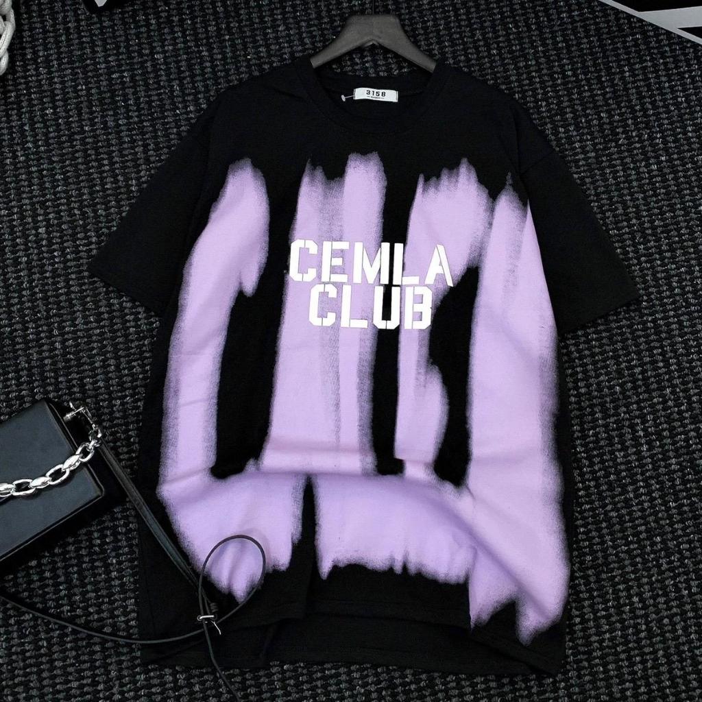 Áo thun cotton khô 3158 - Loang Cemla