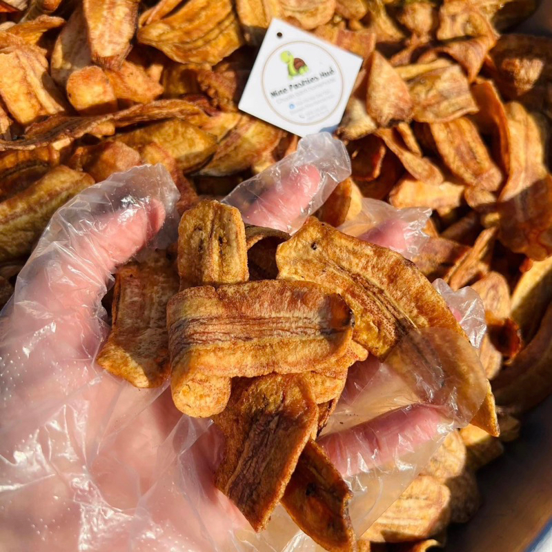 Chuối sấy không đường 1 kg - nhà Nine