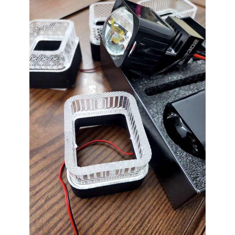 Bi LED 1.5 inch - 45w cắt sáng chống chói lắp Ô tô xe máy