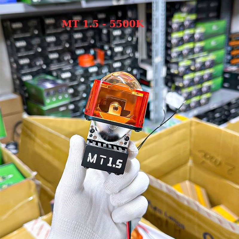 Bi LED 1.5 inch - 45w cắt sáng chống chói lắp Ô tô xe máy