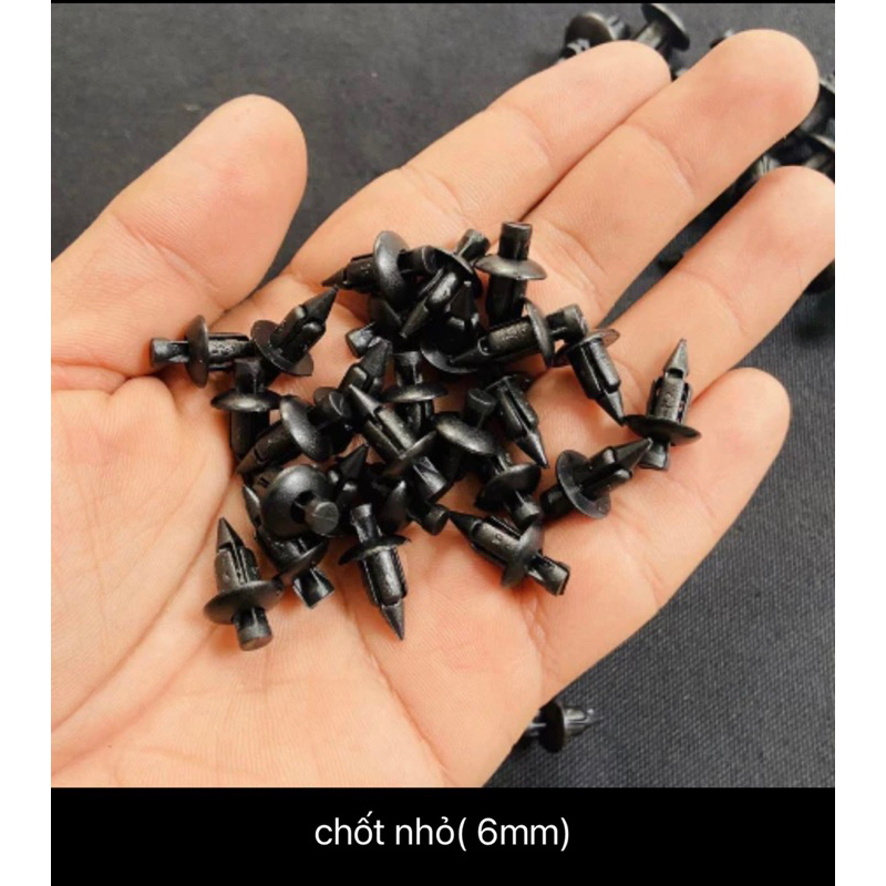 Ốc Nhựa Bấm Dàn Áo Xe HONDA, YAMAHA 6Li, 8Li