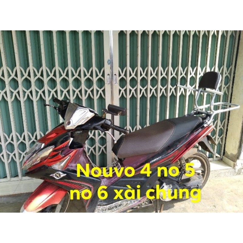 Cổ dê tốt và rất Bền,BAGA phượt lấp cho xe Nouvo 4+5+6 sử dụng chung mẫu, lưu ý chọn đúng mẫu xe giúp shop