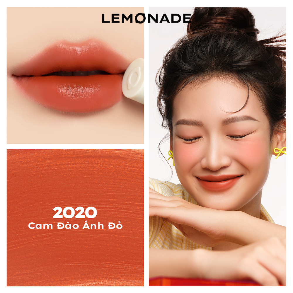 Combo 03 Son kem mịn lì thuần chay Lemonade Perfect Couple Lip 5 Years (3.5gx3)