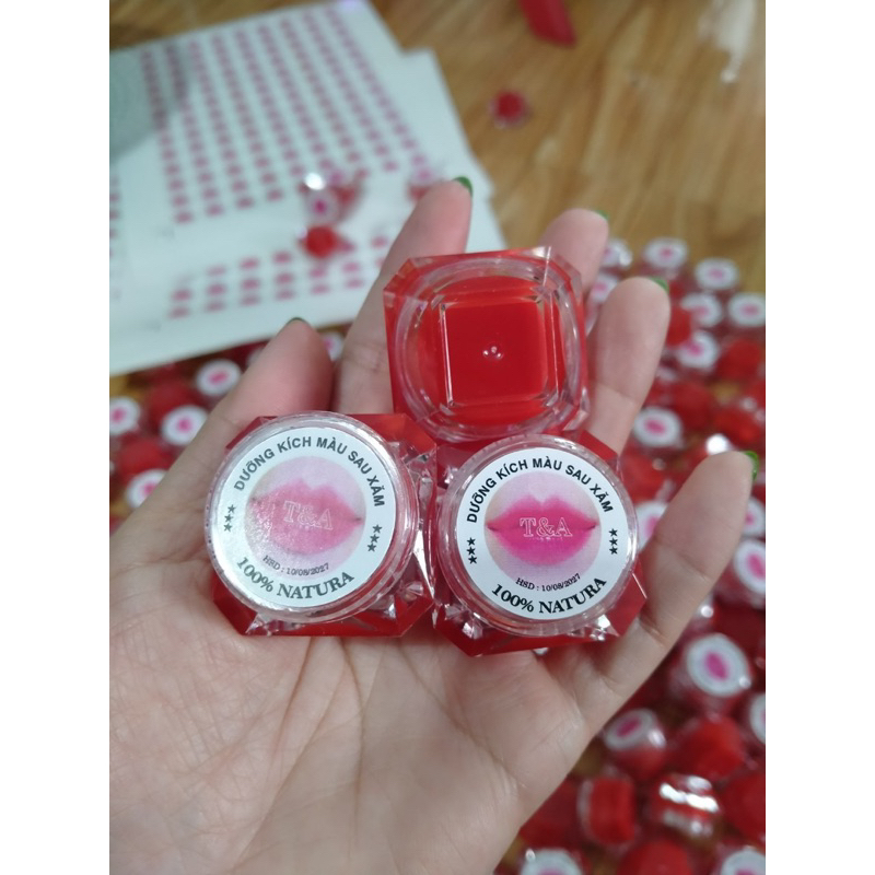 Son Dưỡng Môi Collagen Giảm Thâm, Kích Màu Môi Sau Phun Xăm, Dưỡng Môi Căng Bóng, Mềm Mượt