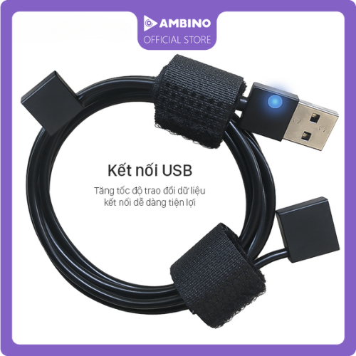 Dây USB điều khiển Led dán màn hình Ambino Basic và Led dán cạnh bàn Ambino Edge