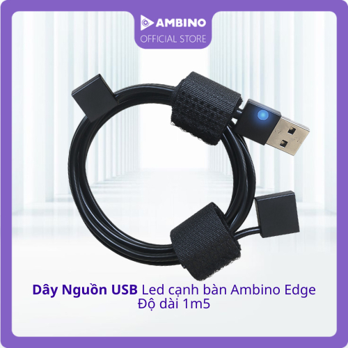 Dây USB điều khiển Led dán màn hình Ambino Basic và Led dán cạnh bàn Ambino Edge