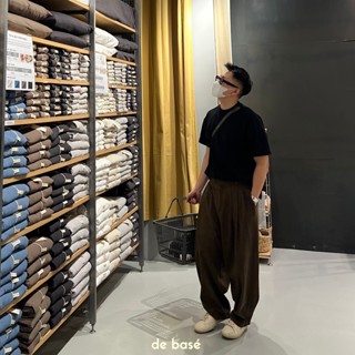 BALLOON Pants - Quần Dạ Ống Rộng - De Basé