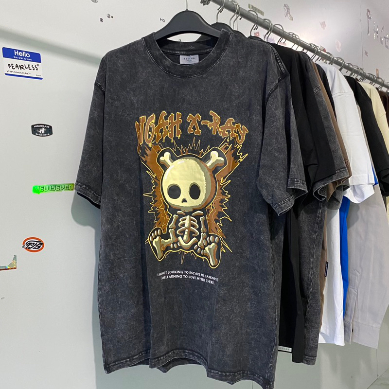 Áo Thun Wash Teelab XRay