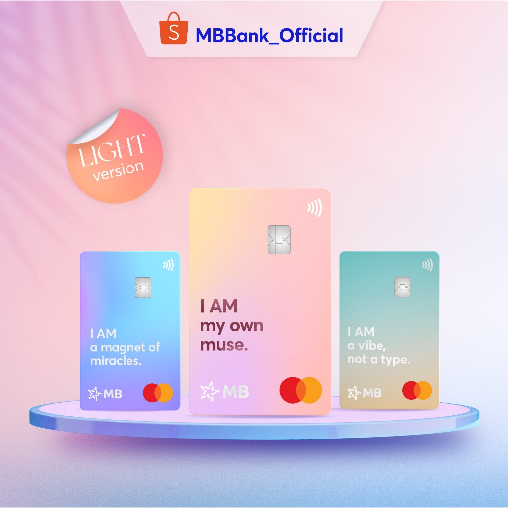  Dịch vụ phát hành thẻ MB Hi Collection - Bộ sưu tập Hi Slay-dy Mastercard 