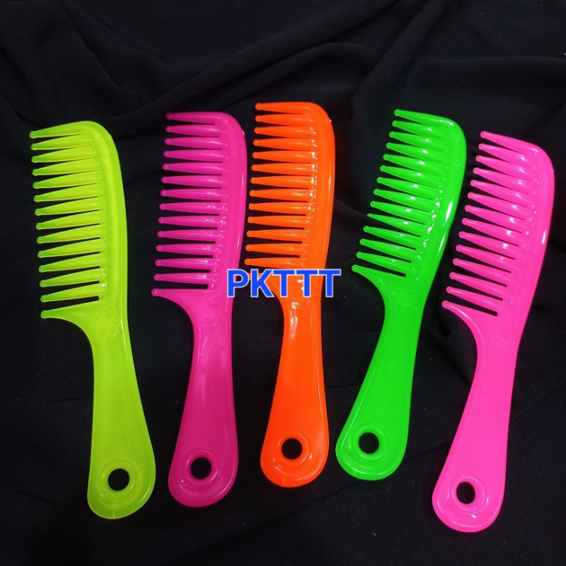 Lược thưa chải tóc rối cở vừa 21.5cm (màu ngẫu nhiên)