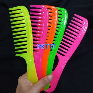 Lược thưa chải tóc rối cở vừa 21.5cm (màu ngẫu nhiên)