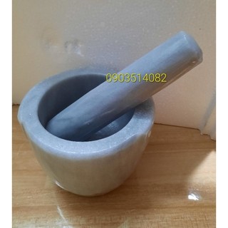 Cối cỡ trung đen xám nâu size 14cm