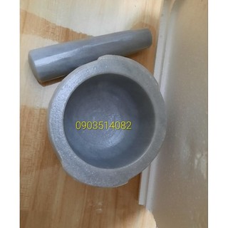 Cối cỡ trung đen xám nâu size 14cm