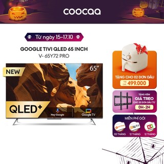 Google Tivi Qled+ 65 Inch - 65Y72 PRO - Lắp Đặt Miễn Phí