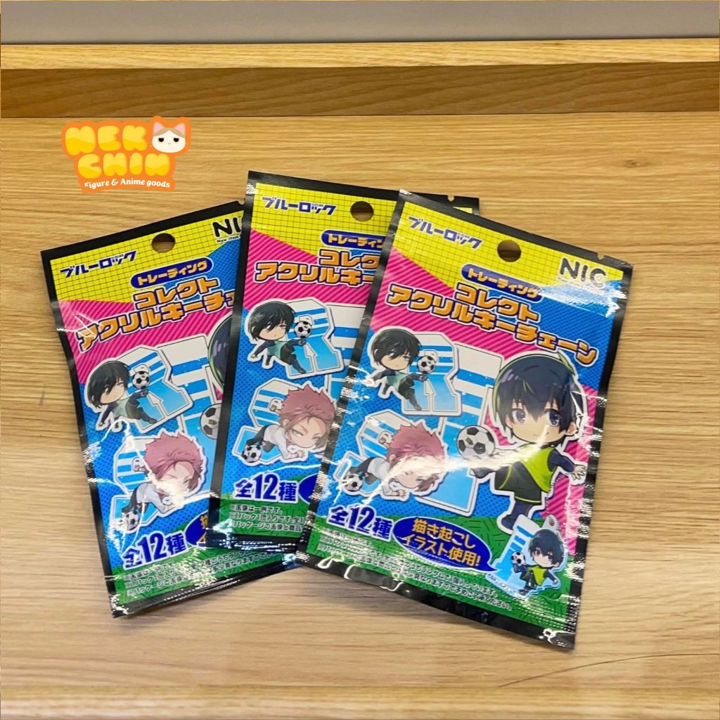Móc khoá nhân phẩm Bluelock chibi đáng yêu