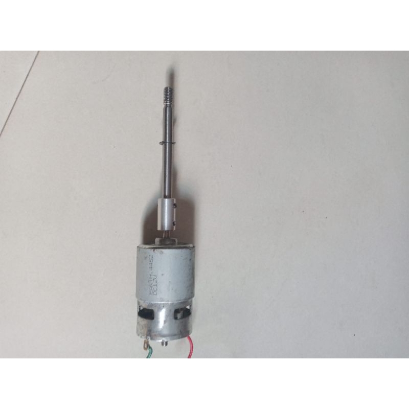 Mô tơ 775 12V kèm khớp trục dùng chế quạt 12 và chế máy khoan cắt cầm tay .