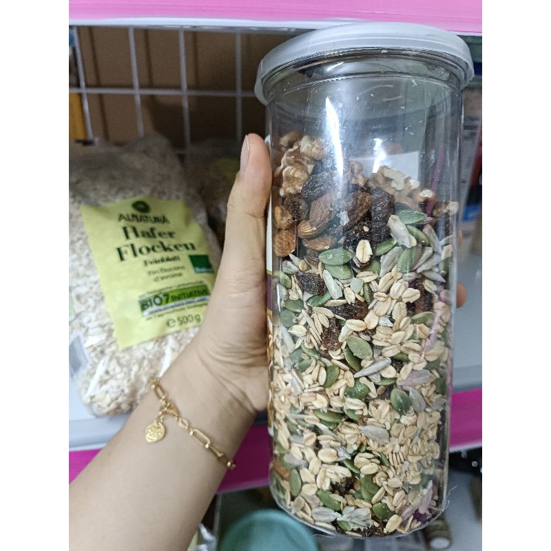 Ngũ Cốc Siêu hạt chuyên dùng Ăn Kiêng ko tẩm Mật Ong.