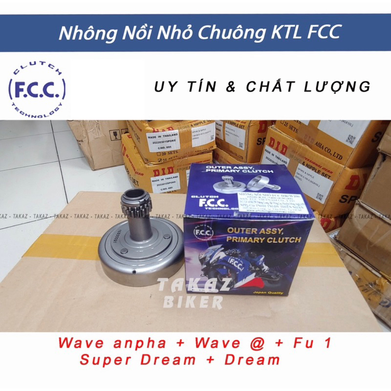 Full Bộ nồi trước và sau Wave anpha 100 Wave @ + Fu 1 Super Dream Dream thái