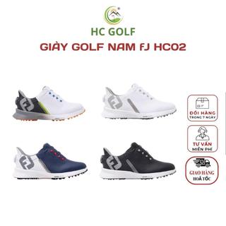 Giày golf nam FJ HC02, giầy thể thao nam cao cấp chống trơn trượt, thiết kế có nút vặn BOA tiện lợi thoải mái - HC GOLF