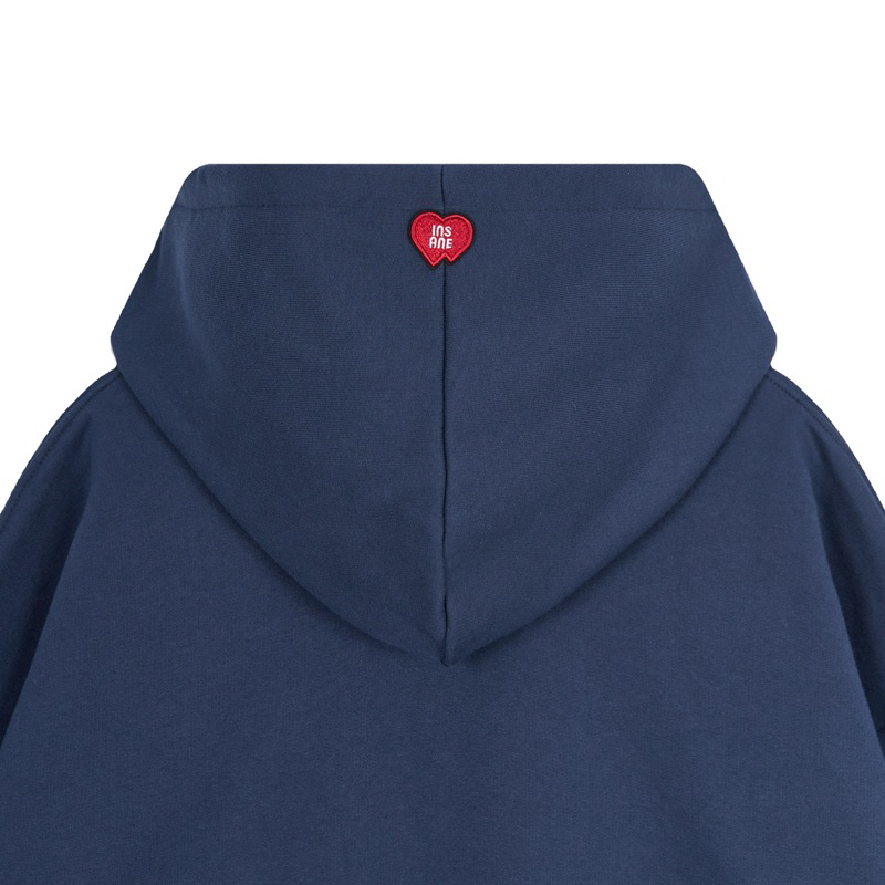 Áo Khoác INSANE | “Heart Service” Boxy Hoodie Zip