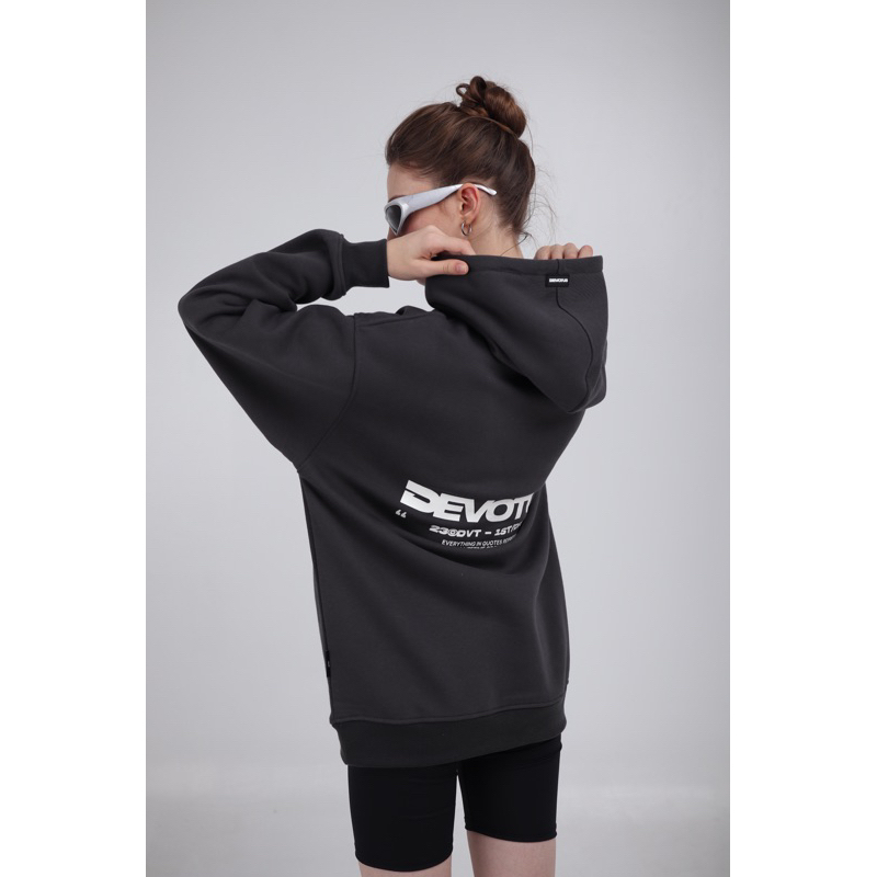 Áo khoác Hoodie Zip Local Brand Unisex Devotus Nỉ bông Cotton 350gsm - Áo khoác dây kéo New Collection