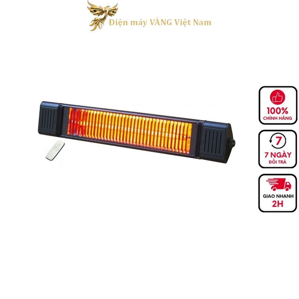 Đèn sưởi nhà tắm không chói mắt 1500W có điều khiển từ xa Heizen APPINO15