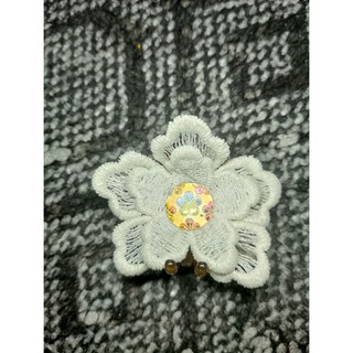 Set 4 cây Kẹp tóc càng cua gắn hoa/đá giao ngẫu nhiên k chọn mẫu