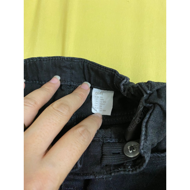 Quần jean bé zai hm auth 1,5-3,5 tuổi