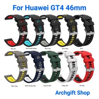Dây đồng hồ silicon 22mm dành cho Huawei GT4 46mm