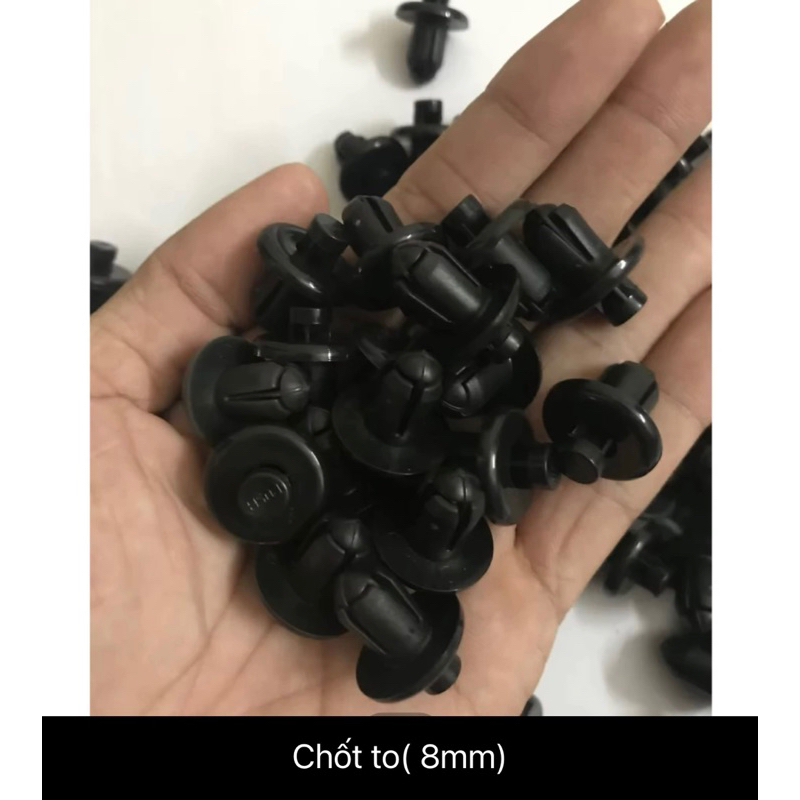 Ốc Nhựa Bấm Dàn Áo Xe HONDA, YAMAHA 6Li, 8Li