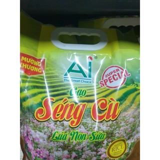 Gạo Séng Cù Mường Khương thượng hạng thương hiệu AI túi 3kg