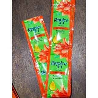 Dây 10 gói Dầu gội Rejoice siêu mềm mượt 6g