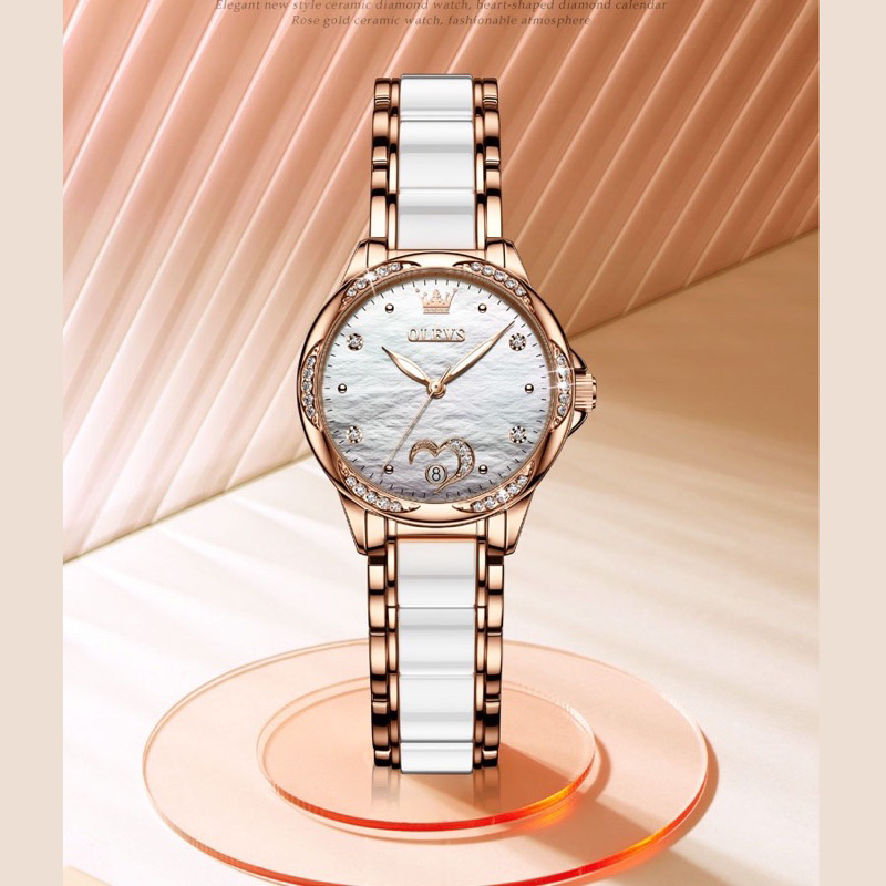 Đồng hồ Olevs máy cơ cho nữ