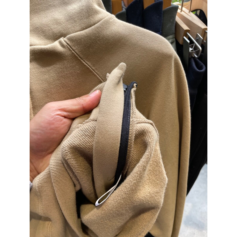 FOG ESSENTIALS ZIP HOOOD dây kéo 3RIR