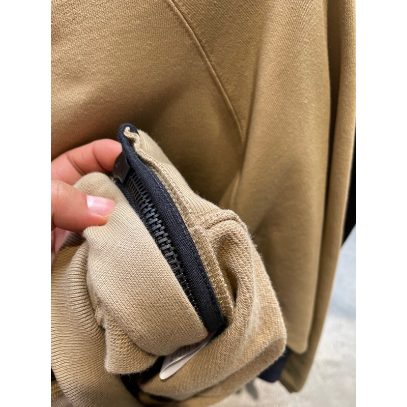 FOG ESSENTIALS ZIP HOOOD dây kéo 3RIR