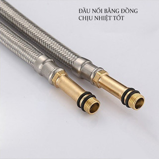 Dây cấp nước nóng lạnh cho vòi LABAVO Dây cấp nước chịu áp cao chống rỉ sét