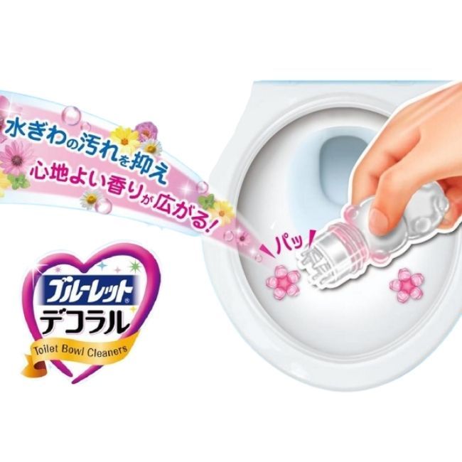 Set 3 lọ gel cánh hoa khử mùi, tỏa hương thơm bồn cầu Kobayashi Bluelet