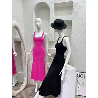 Đầm thun đuôi cá basic