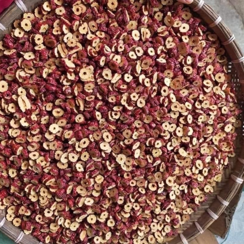 Táo Đỏ Cắt Lát Sấy Khô Loại 1 Thơm Ngon