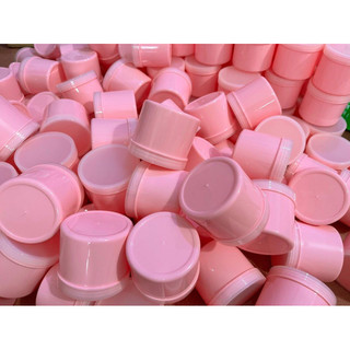 Hủ 500gr màu hồng phấn