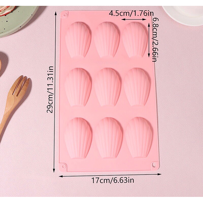 Khuôn silicon hình vỏ sò