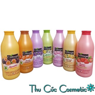 Sữa Tắm Dưỡng Thể Trắng Da Cottage 750ml Mẫu Mới