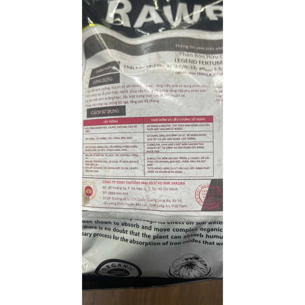 Phân Bón HUMIC ACID